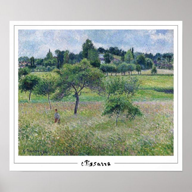 Camille Pissarro Zedign Art Poster #309-2 (Frente)