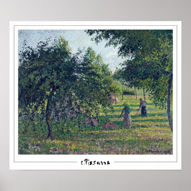 Camille Pissarro Zedign Art Poster #394-2 (Frente)