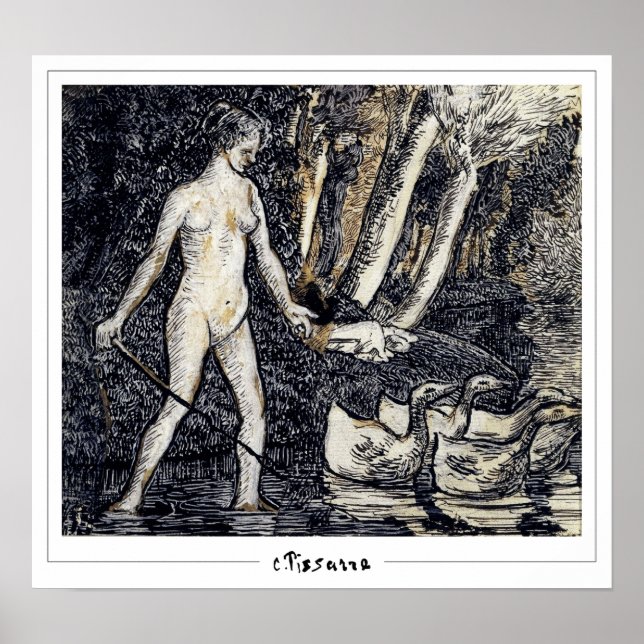 Camille Pissarro Zedign Art Poster #472-2 (Frente)