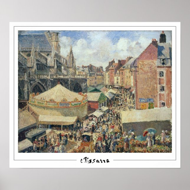 Camille Pissarro Zedign Art Poster #481-2 (Frente)
