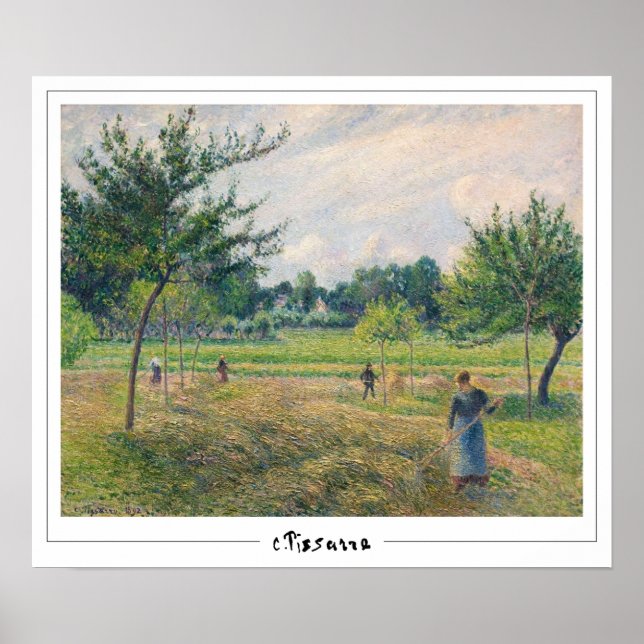 Camille Pissarro Zedign Art Poster #520-2 (Frente)
