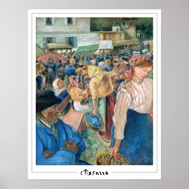 Camille Pissarro Zedign Art Poster #532 (Frente)