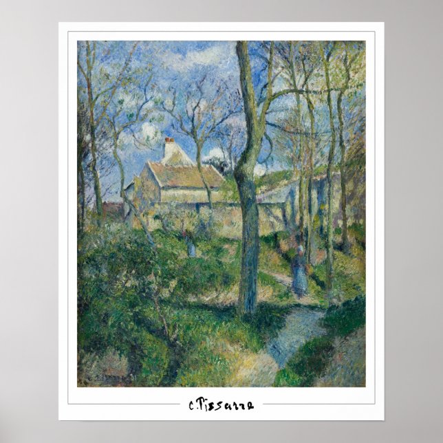 Camille Pissarro Zedign Art Poster nº 3 (Frente)