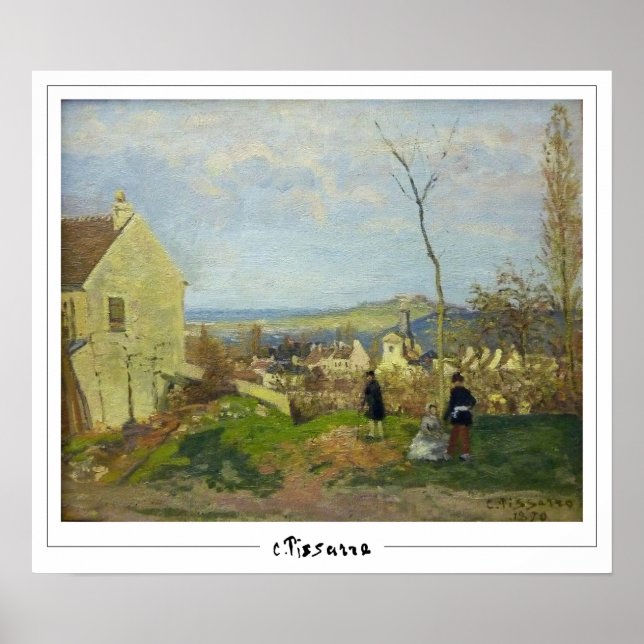 Camille Pissarro Zedign Art Poster nº 403 (Frente)