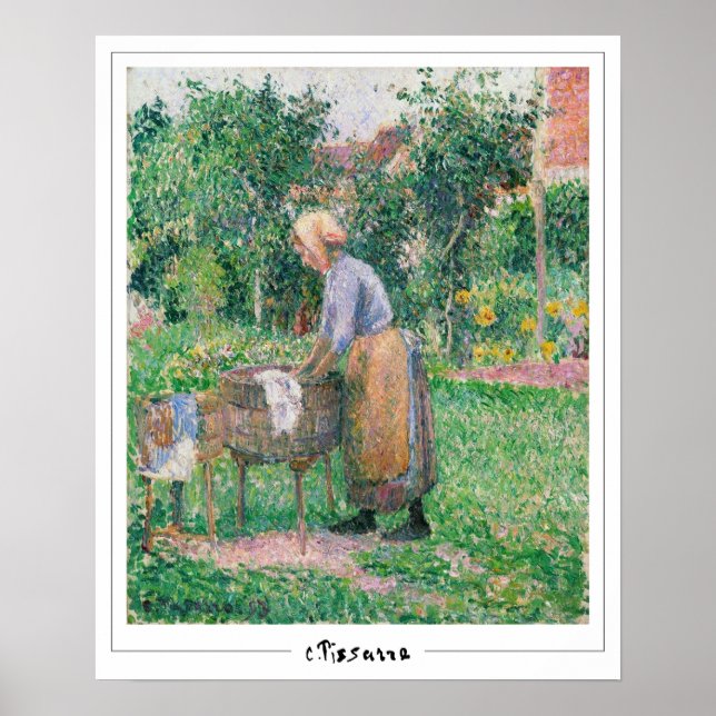 Camille Pissarro Zedign Art Poster nº 470 (Frente)