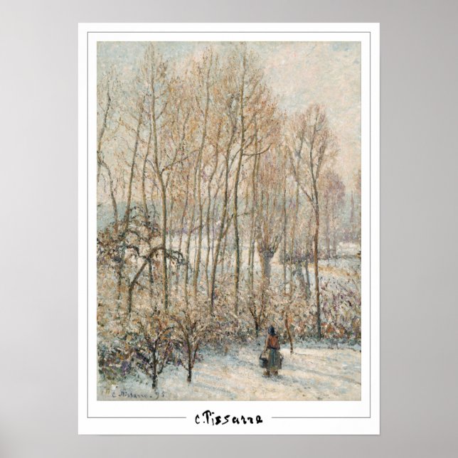 Camille Pissarro Zedign Art Poster nº 4-2 (Frente)