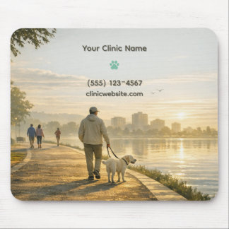 Caminhada Silenciosa da Manhã – Mousepad de Clínic