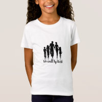 caminhamos pela fé Camiseta Família