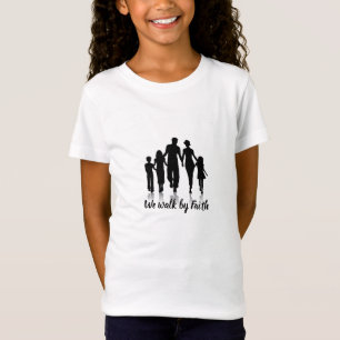 caminhamos pela fé Camiseta Família