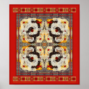 Caminhando de Schengen para Fribourg Poster