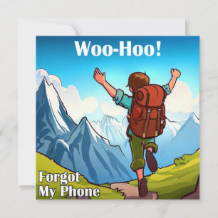 Caminhando Woo-Hoo Esqueceu meu Telefone