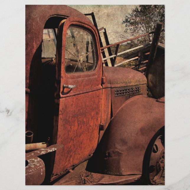 Caminhão abandonado (Frente)