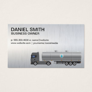 Caminhão de Líquido  Motorista de caminhão