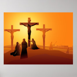 Caminho da Poster da estação de 12 cruzado