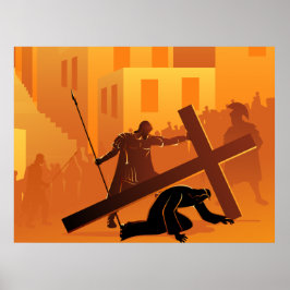 Caminho da Poster da estação de 7 cruzado