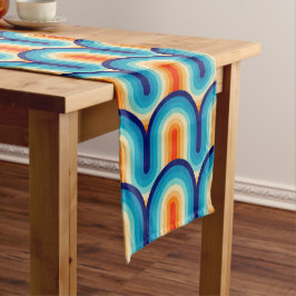 Caminho De Mesa Grande 70s Rainbow Curves