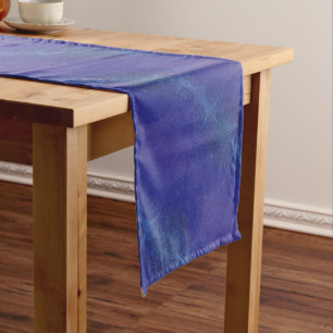 Caminho De Mesa Grande Aceitação Medalhões Blue Indigo Violet Boho