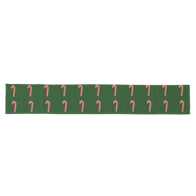 Caminho De Mesa Grande Candy Cane Mesa Runner (Horizontal)