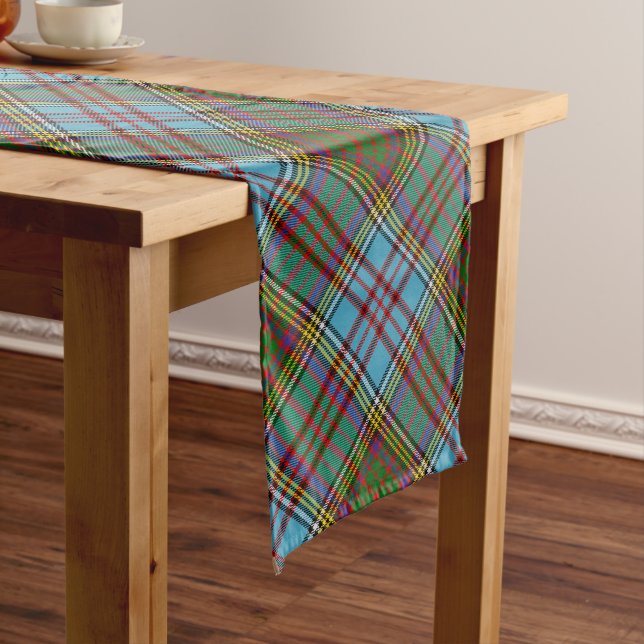 Caminho De Mesa Grande Clan Anderson Tartan Long Mesa Runner (No Local)