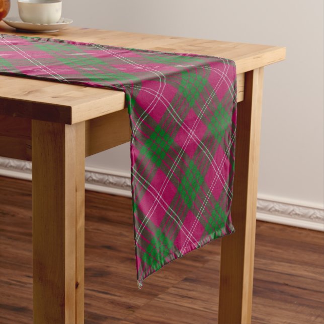 Caminho De Mesa Grande Clan Crawford Tartan Mesa Runner (No Local)