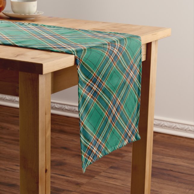 Caminho De Mesa Grande Clan MacFarlane Caça Antigo Tartan (No Local)