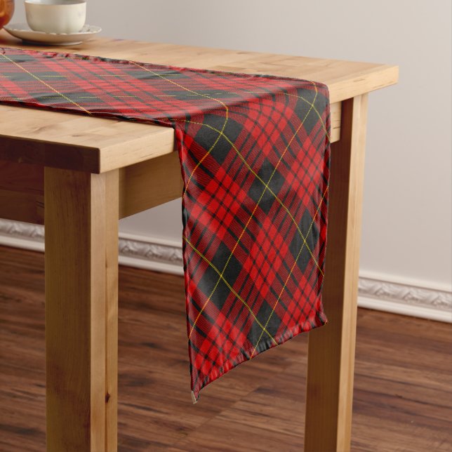 Caminho De Mesa Grande Clan MacQueen Tartan (No Local)