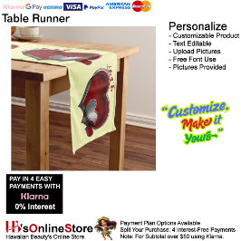 Caminho De Mesa Grande Coração Magic Yellow Mesa Runner House Linen