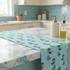 Caminho De Mesa Grande Corredor de Mesa Longo Jasmine