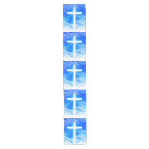 Caminho De Mesa Grande Cruz de Cristo de Jesus Personalizável Cristão