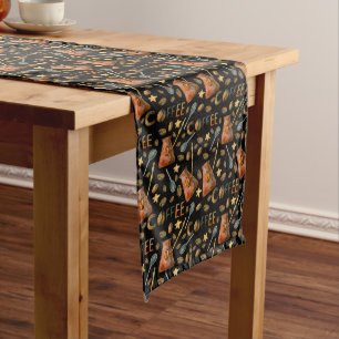 Caminho De Mesa Grande Decantador de bule de café vintage