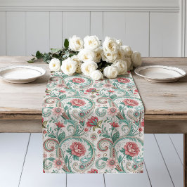 Caminho De Mesa Grande Estilo Vitoriano do Corredor Floral do Antigo Mund