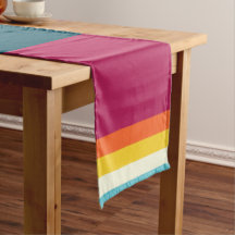 Faixa de tons rosa e azuis