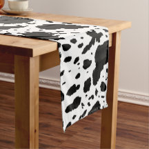 Farmhouse Rustic Cabin Cowhide Impressão Cozy