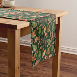 Caminho De Mesa Grande Folhas Coloridas de Outono 1 Floresta Verde