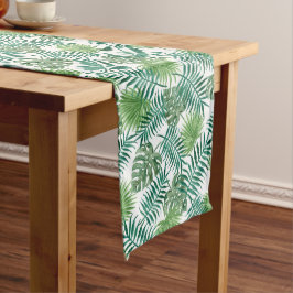 Caminho De Mesa Grande Folhas de plantas tropicais