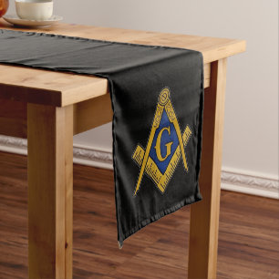 Caminho De Mesa Grande Freemason Masonic Masonry Square e Compass