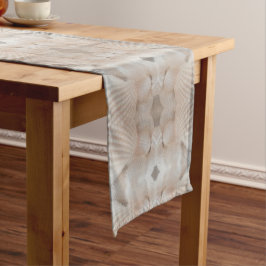 Caminho De Mesa Grande Mesa Runner, Conchas Marítimas, Tropical Exótica R
