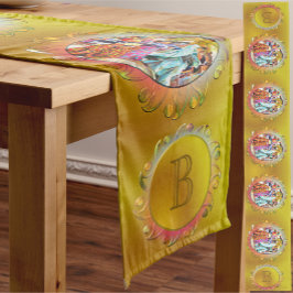 Caminho De Mesa Grande Monograma Ceviche Festival Mexicano Dançarinos 254