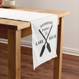 Caminho De Mesa Grande Nome Personalizado da Família Lake House