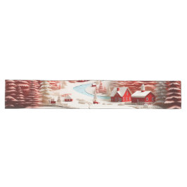 Caminho De Mesa Grande Paisagem Escandinava 3D