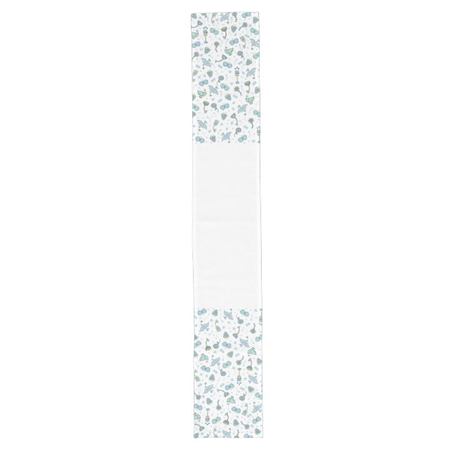 Caminho De Mesa Grande Pasover Runner Whimsical Design Solid Center (Frente)