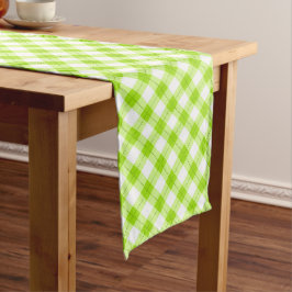 Caminho De Mesa Grande Passeio de mesa com padrão xadrez