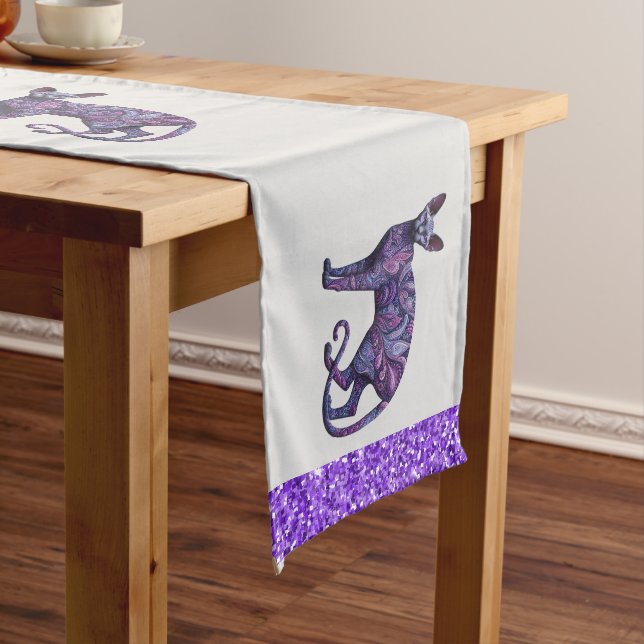 Caminho De Mesa Grande Purple Paisley Sphynx Paisley (No Local)
