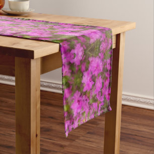 Caminho De Mesa Grande Rhododendron Roxo Roxo da mesa