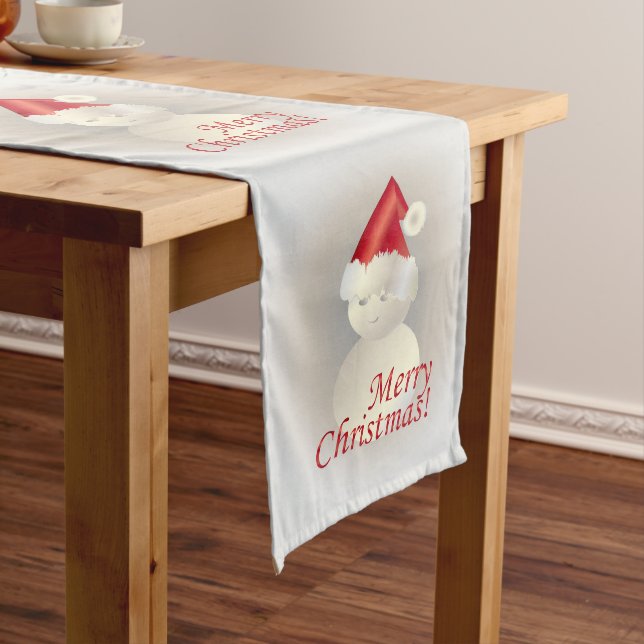 Caminho De Mesa Grande Snowman de Natal (No Local)