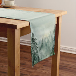 Caminho De Mesa Grande Toalha de Mesa Floresta Encantada