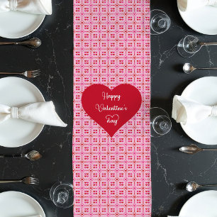 Caminho De Mesa Grande Toalha de Mesa Love Hearts Presente Doce do Dia do