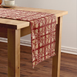 Caminho De Mesa Grande Toalhete de Mesa Luxo Vermelho