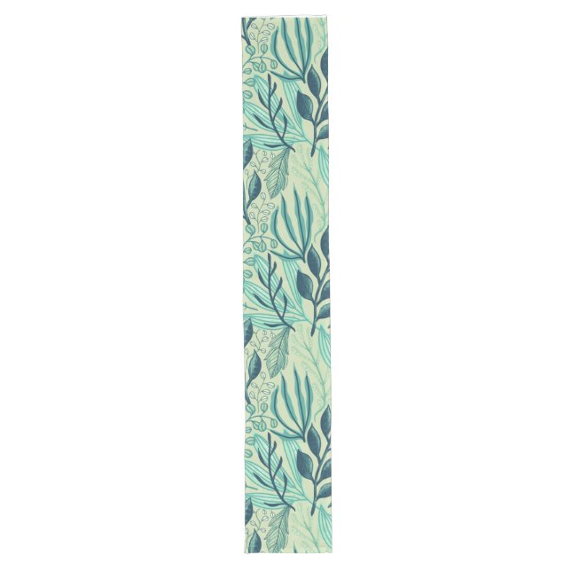 Caminho De Mesa Grande Varied Leaves: Nature's Tapestry Table Runner (Frente)