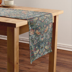 Caminho De Mesa Grande William Morris: Morango - Mesa de ladrão de morang